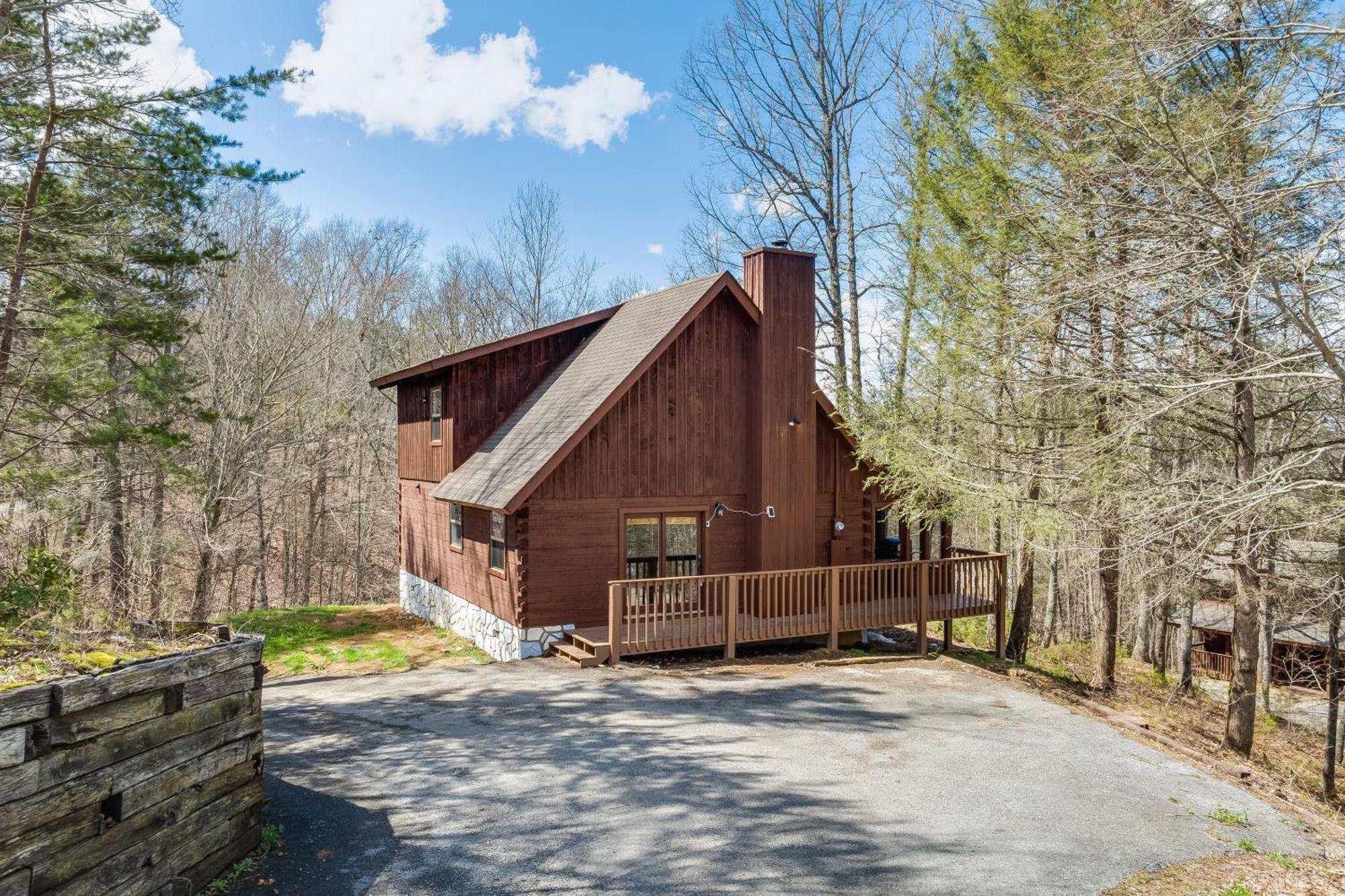 Dudley III By Avantstay Cosy Mountain Home W Hot Tub Great Views 비둘기 포지 외부 사진